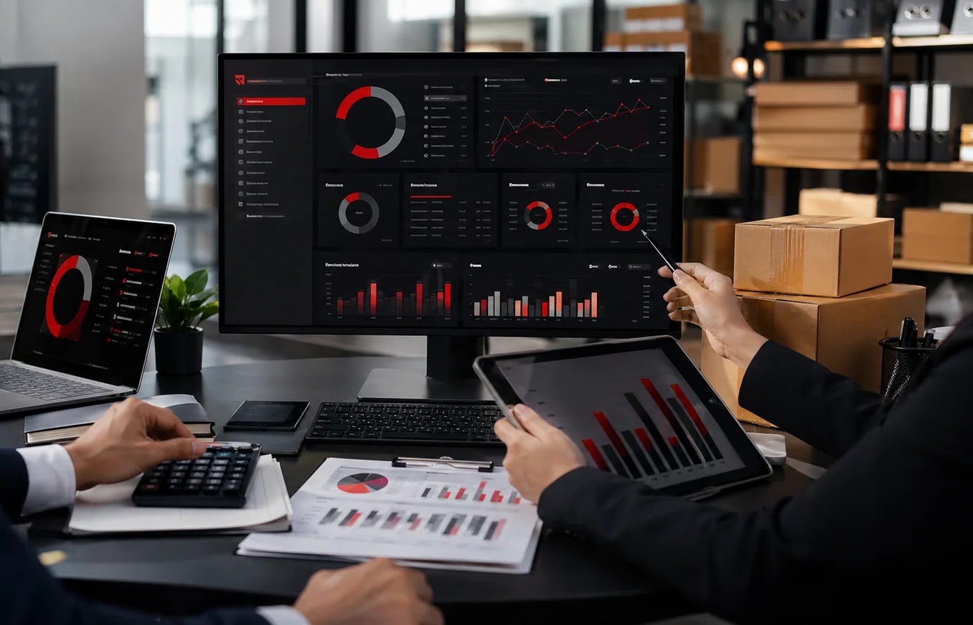ERP Solutions illustration